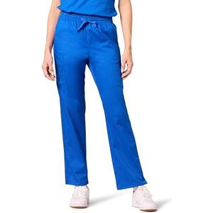 Amazon Essentials Sneldrogende stretchbroek voor dames (verkrijgbaar in grote maten), blauw, S