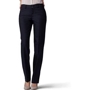 Lee Dames Secretly Shapes Straight Leg Pant Onderbroek, zwart, 12 Short