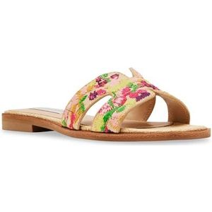 Steve Madden Hadyn sandaal voor dames, Bloemen Multi, 38-39 EU