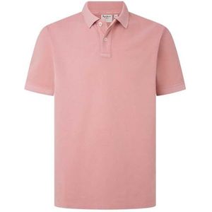 Pepe Jeans New Oliver Gd Korte Mouw Poloshirt Roze Man