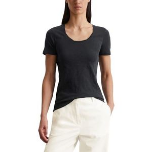Marc OPolo T-shirt voor dames met gedraaide hals, regular fit, 888 gr, XXS