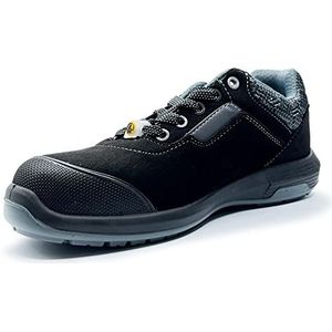 Omp OMPS90024501, veiligheids- en brandwerende schoenen, uniseks, volwassenen, zwart, grijs, 45 EU, Zwart Grijs