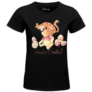 Disney T-shirt dames, Zwart, XXL