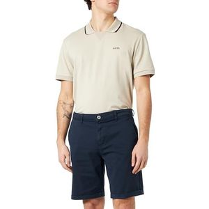 Koton Herenshorts van katoen met gedetailleerde zak en knopen, marineblauw (720), 38