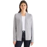 CECIL Open Cosy Cardigan Luna Grijs Melange L