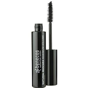 Benecos Mascara Maximum Volume Intens Zwart, 8ml