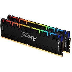 Kingston FURY Renegade RGB 32 GB (2 x 16 GB) 3000 MHz DDR4 CL15 Desktop Memory Kit van 2 KF430C15RB1AK2/32