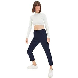 Trendyol Navy Blue Wrist Boy Jogger Pants Boxershorts voor kinderen en dames, Marine., 30 NL