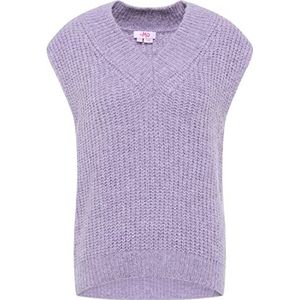 hoona Gebreide damestrui 12419589-HO03, lila melange, XL/XXL, lila, gemêleerd, XL/XXL