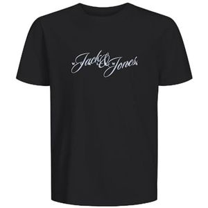JACK & JONES Junior Jorinwood Tee Ss Crew Neck FST Jnr, zwart, 152