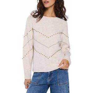 SPRINGFIELD jersei dames, Licht Beige, XS