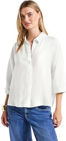 Street One - Dolman Overhemd Blouse - Wit