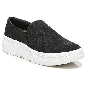Dr. Scholl's Shoes Madison Next Platform Wedge Slip on Fashion Sneaker voor dames, Print zwarte slang, 38 EU