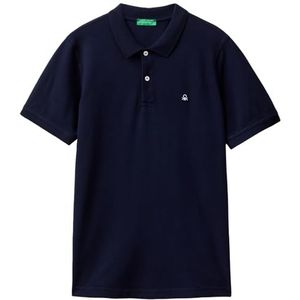 United Colors of Benetton Poloshirt voor heren, Blauw, L
