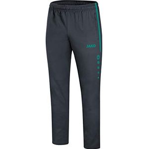 JAKO Striker 2.0 presentatiebroek voor dames, antraciet/turquoise, maat 38