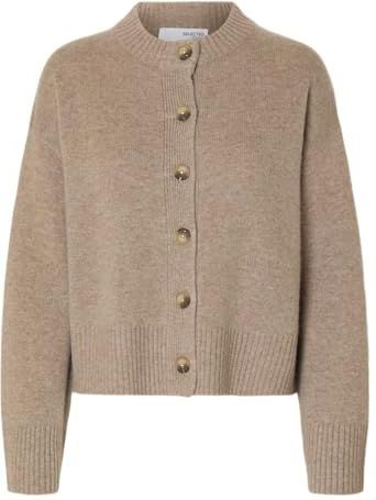 Kasjmiermix - Cardigan - Gemaakt van Gecertificeerde Wol en Gecertificeerd Kasjmier