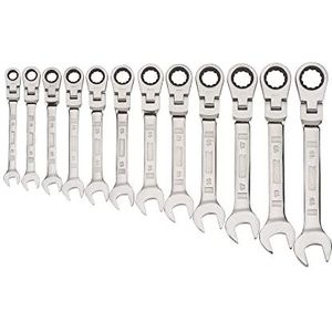 DEWALT Ratelsleutelset, MM, flexibel, 12-delig (12 stuks)