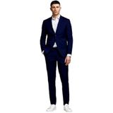 JACK & JONES Broek van zakelijk kostuum heren Jprfranco Suit Noos , medieval blue , 50