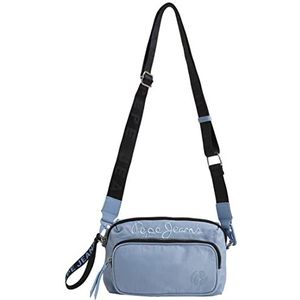 Pepe Jeans Eliana crossbody tas voor dames, één maat, Baai Blauw, Eén maat