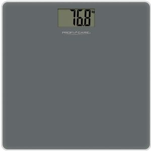 ProfiCare® PC-PW 3122 Elektrische personenweegschaal met glazen oppervlak, weegschaal voor personen met meetbereik 5-180 kg en groot lcd-display, personenweegschaal met step-on-automaat, digitale