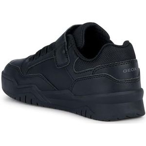 Geox J Perth Boy E Sneakers voor jongens, zwart, 35 EU