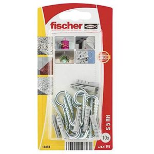 FISCHER 014893 - blisterverpakking met pluggen, nylon, S 5 HAK