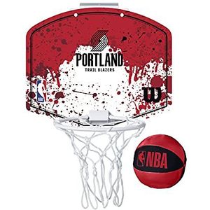 Wilson Mini basketbalkorf NBA Team Mini Hoop, Portland Trail Blazers, kunststof