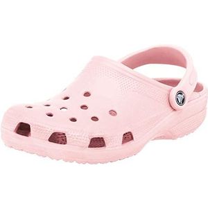 Crocs Beach Romeinse sandalen voor volwassenen, uniseks, Roze Cotton Candy, XS