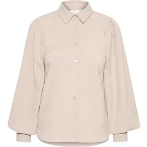 Kaffe - Hermine - Blouse - Lichtbeige - Lange Mouwen