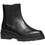 Geox - Felleny C - Veterboots - Zwart - Ademend en Waterdicht