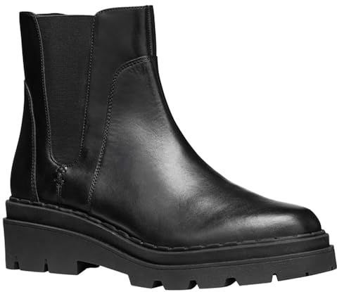 Geox - Felleny C - Veterboots - Zwart - Ademend en Waterdicht