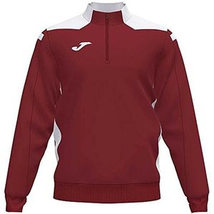 Joma Heren 101952.672.5XS Sweatshirt, Bourgondië, Normale maat, wijnrood