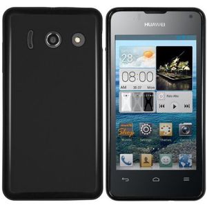 mumbi Hoes compatibel met Huawei Ascend Y300 mobiele telefoon case telefoonhoes, zwart