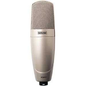 Shure KSM32/SL Studio microfoon draadloze microfoon zwart