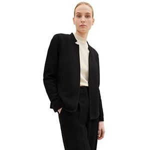 TOM TAILOR Dames blazer 1036809, 14482 - Deep Black, XXS