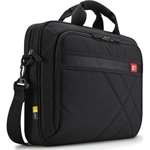 Case Logic Notebook & Tablet Briefcase Notebooktas Zwart 15.6 inch effen