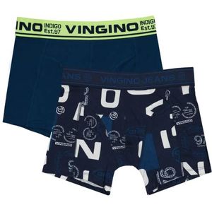 Vingino Boy's Logo Underwear, Ultra Blue, XXL