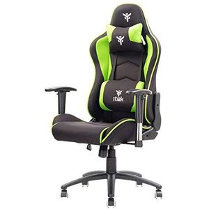 Itek Gaming Chair Playcom Fm20, acryl, groen, normaal