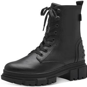 s.Oliver Dames Lace Boot Flat 5-25220-41 Enkellaarsjes, zwart, 40 EU