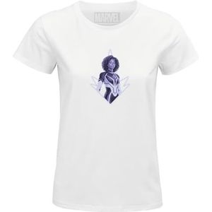 Marvel ""Photon"" WOMAVLSTS018 T-shirt voor dames, wit, maat S, Wit, S