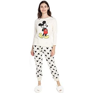 Disney Mickey Relax Pyjamaset voor dames, Meerkleurig, 10/M