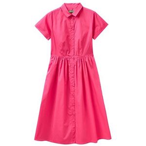 United Colors of Benetton Jurk 4EW7DV04U, Fuchsia Purple 02A, XS dames, fuchsia paars 02a, XS