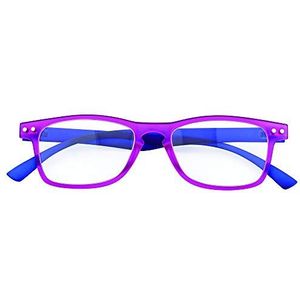 Prontoleggo Prontoleggo leesbril Flexus fuchsia/blauw - dioptrie +2,50-180 g