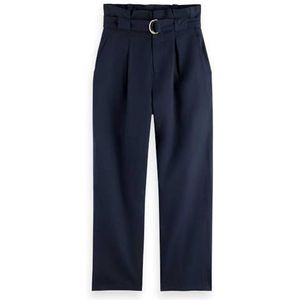 SCOTCH & SODA - CORE DAISY - Bandplooibroek - Navy - 7/8 lengte