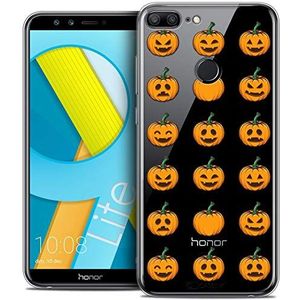 Beschermhoes voor Huawei Honor 9 Lite, ultradun, Halloween, Smiley pompoen