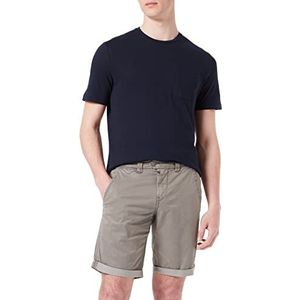 Timezone Heren Slim Jannotz Shorts, Legergrijs, 28W