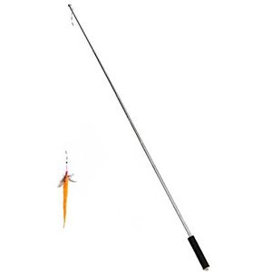 Freedog Telescopische stick, voor katten, oranje, 25-120 cm