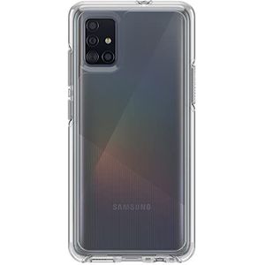 OtterBox Symmetry Clear Case voor Samsung Galaxy A51, Schokbestendig, Valbestendig, Dunne beschermende hoes, 3x getest volgens militaire standaard, Transparant