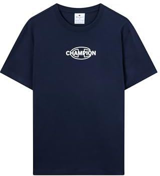 Champion Authentic Athletic Apparel Shirt  navy / wit