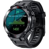 SMARTY 2.0 SW059A Smartwatch van siliconen, medische behandeling, meldingen voor berichten en oproepen, chrono, GPS